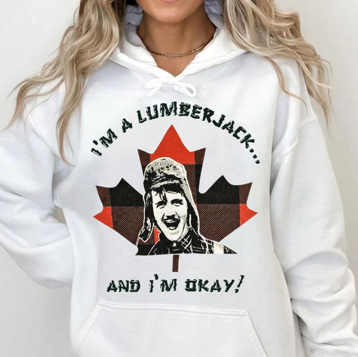 Im A Lumberjack And Im Okay 1995 Monty Pythons Flying Circus Vintage t-shirt hoodie
