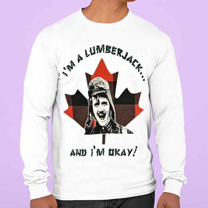 Im A Lumberjack And Im Okay 1995 Monty Pythons Flying Circus Vintage t-shirt sweatshirt