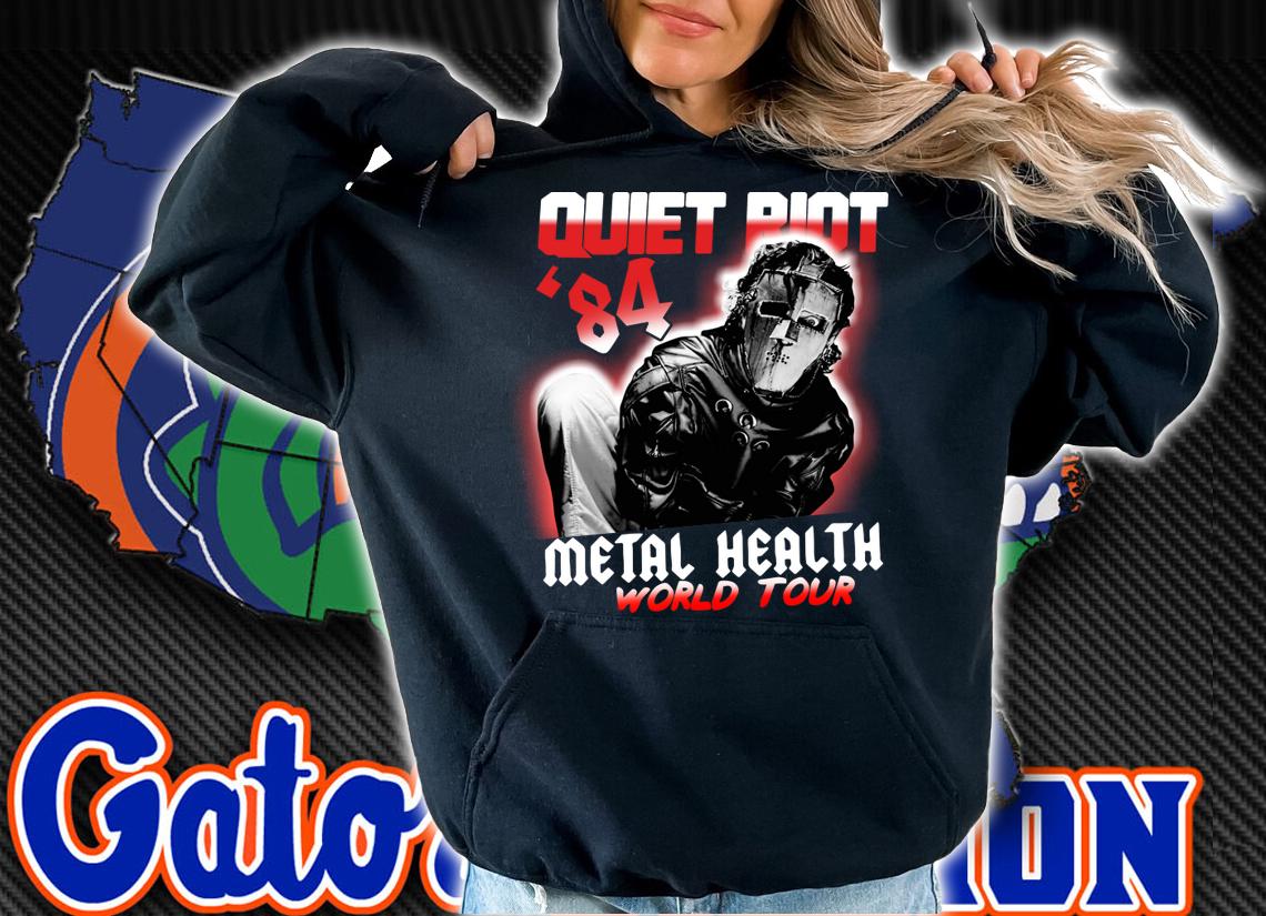 Halloween quiet riot 84 mental health world tour t-shirt hoodie