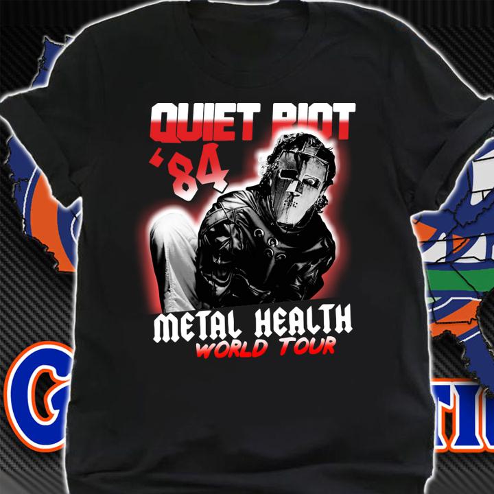 Halloween quiet riot 84 mental health world tour t-shirt shirt