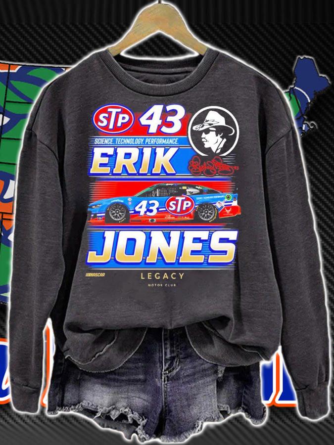 Erik Jones STP science technology performance t-shirt sweatshirt