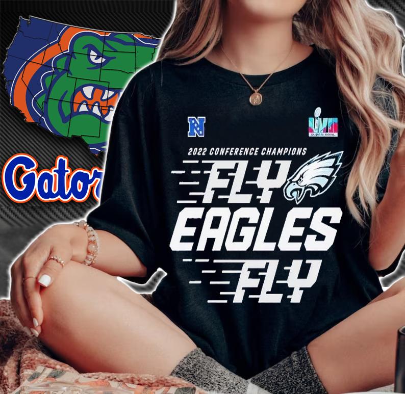 2022 Conference Champions fly Eagles fly shirt t-shirt woman shirt