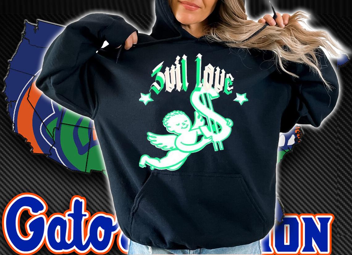 3vil 1ove Evil Love angel shirt t-shirt hoodie