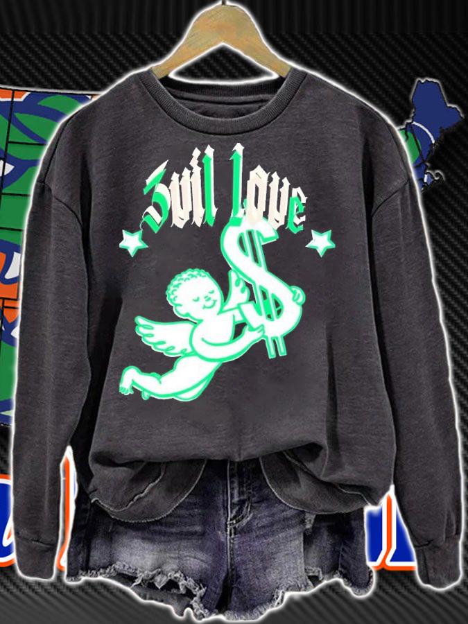 3vil 1ove Evil Love angel shirt t-shirt sweatshirt