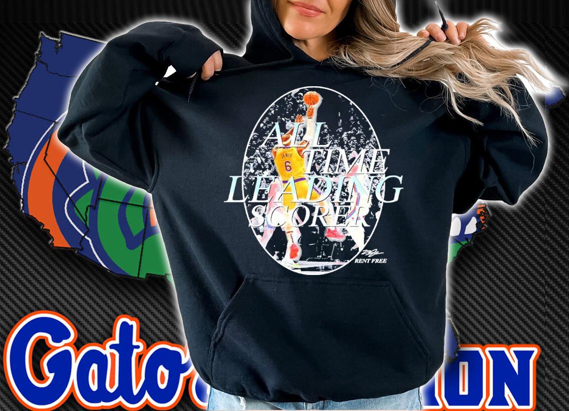 All Time Leading Score LeBron James Shirt t-shirt hoodie