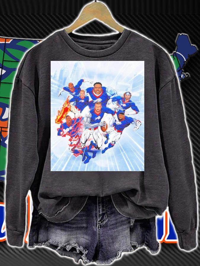 Bills Mafia Super Hero Buffalo Bills Wegmans Shirt t-shirt sweatshirt