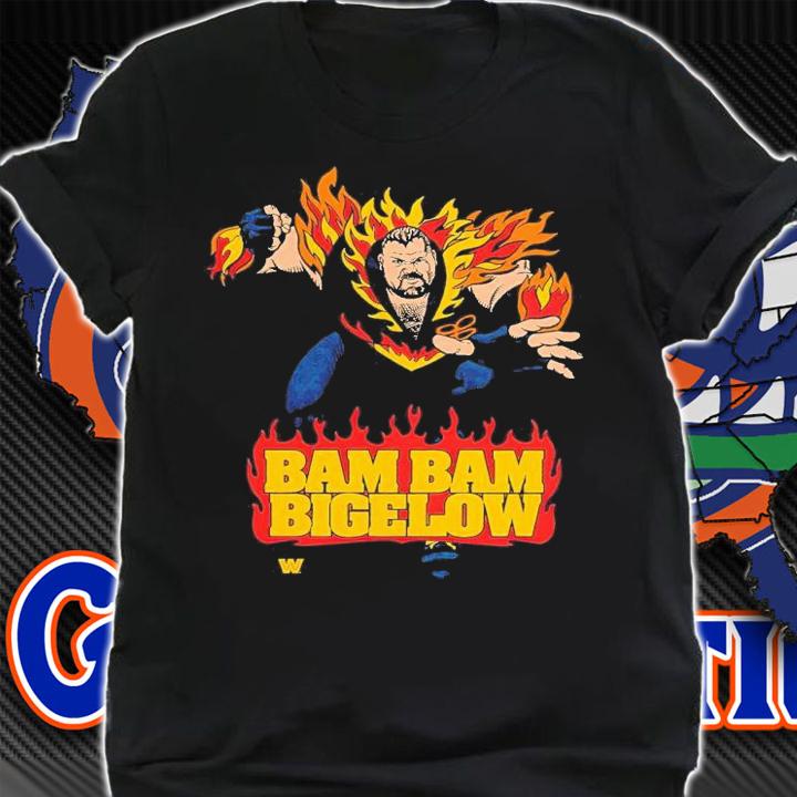 Bam Bam Bigelow Illustrated shirt t-shirt shirt