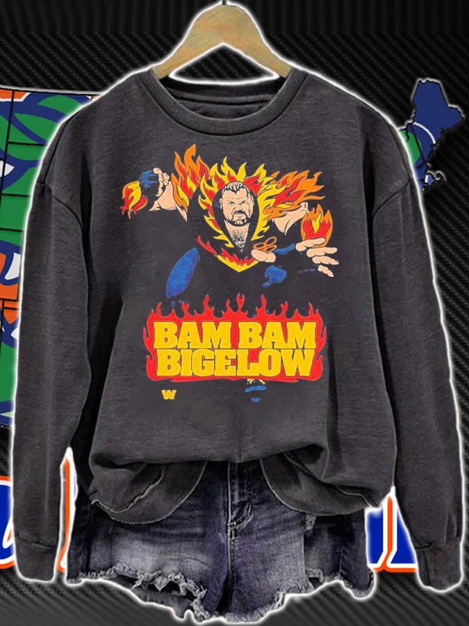 Bam Bam Bigelow Illustrated shirt t-shirt sweatshirt