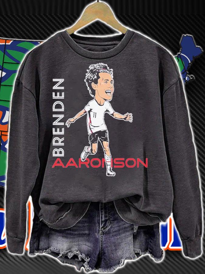 Brenden Aaronson Caricature shirt t-shirt sweatshirt