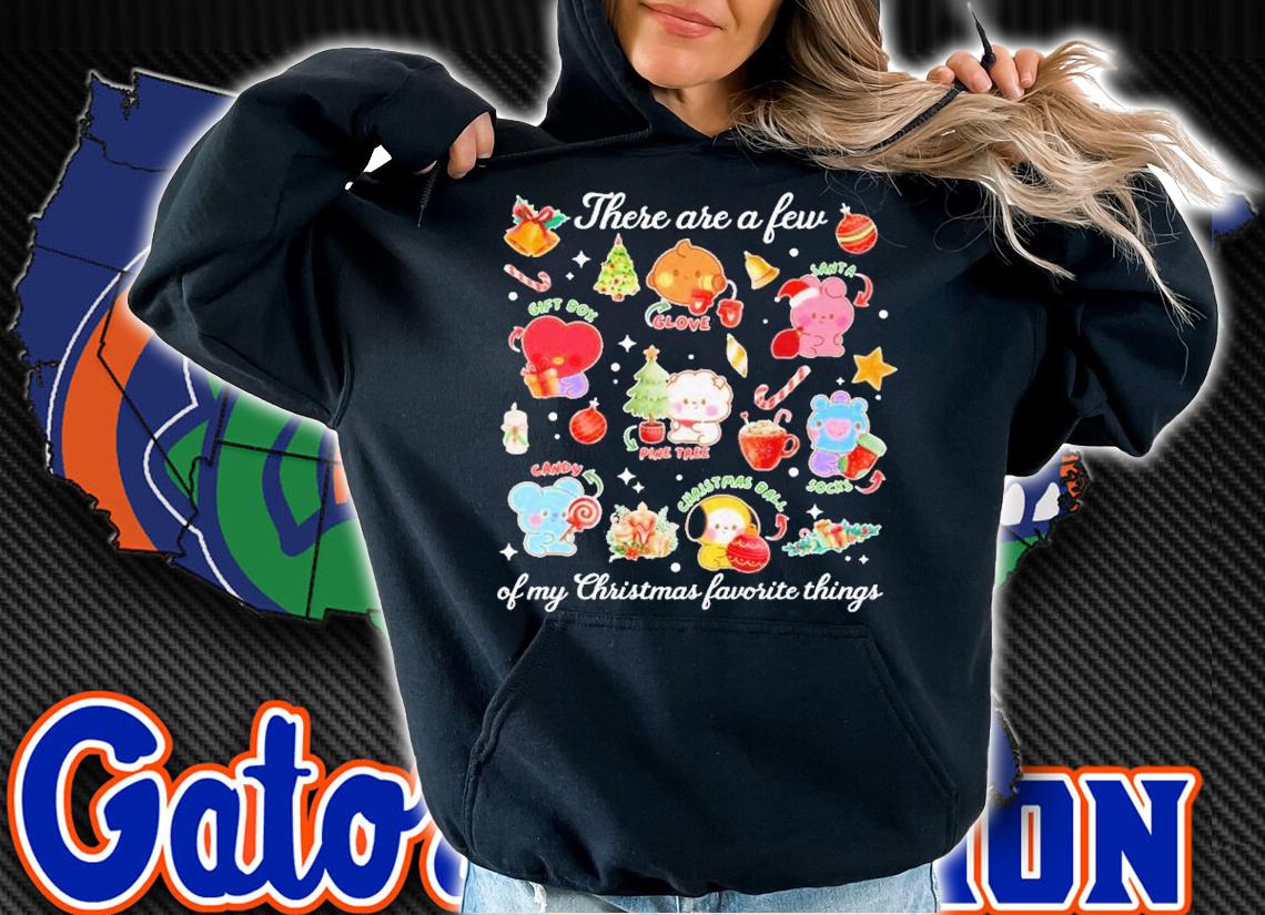 BTS There Are A Few Of My Christmas Favorite Things Shirt t-shirt hoodie