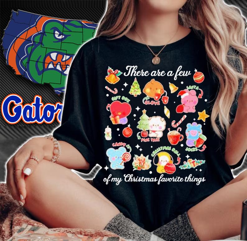 BTS There Are A Few Of My Christmas Favorite Things Shirt t-shirt woman shirt