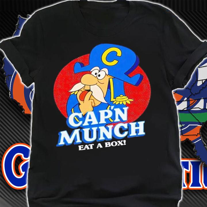 Capn Munch eat a box shirt t-shirt shirt