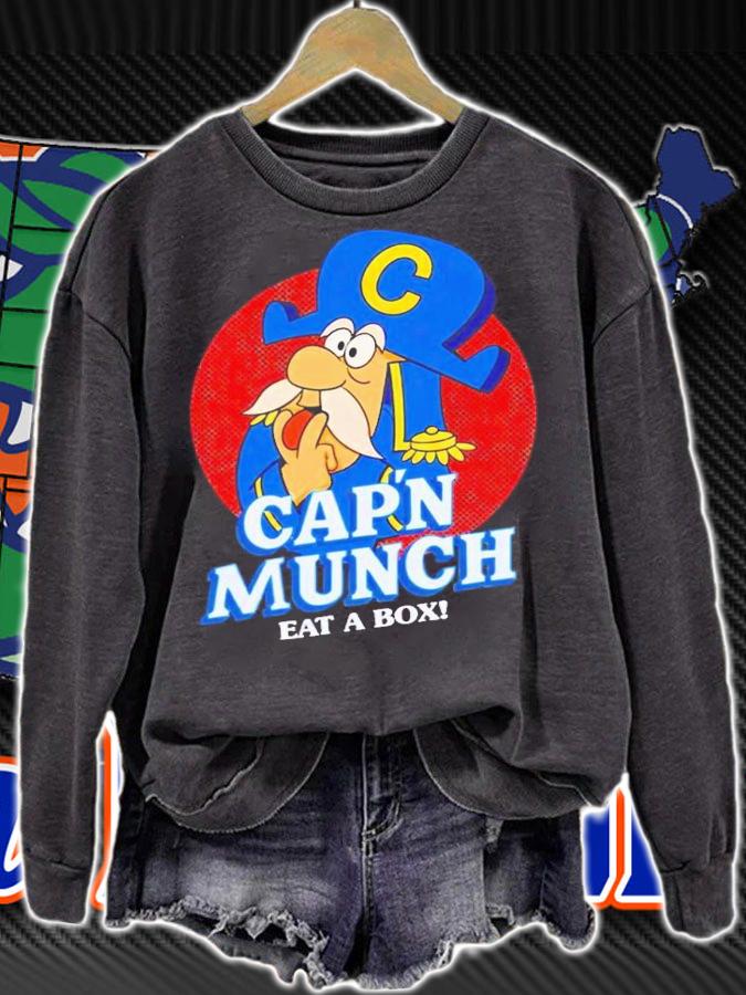 Capn Munch eat a box shirt t-shirt sweatshirt