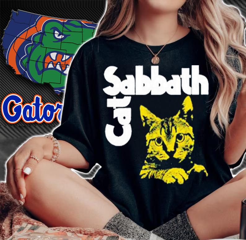 Cat Sabbath Shirt t-shirt woman shirt