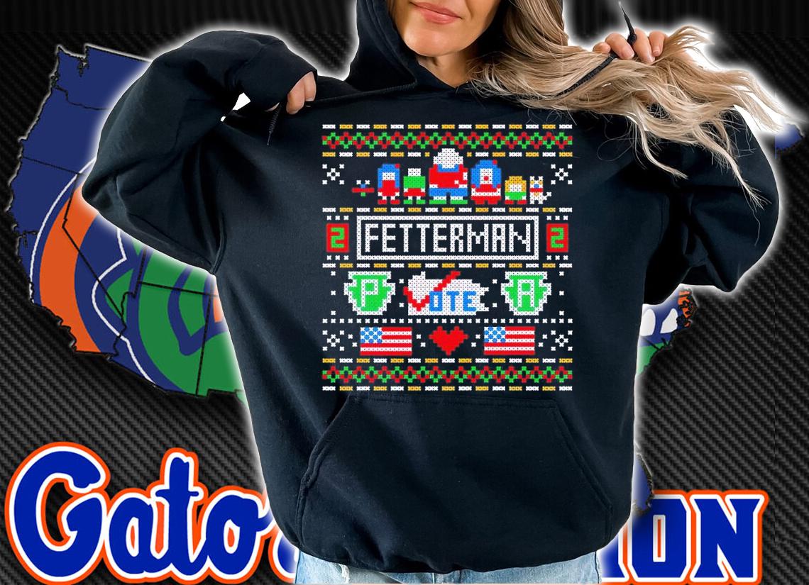 Fetterman ugly Christmas shirt t-shirt hoodie