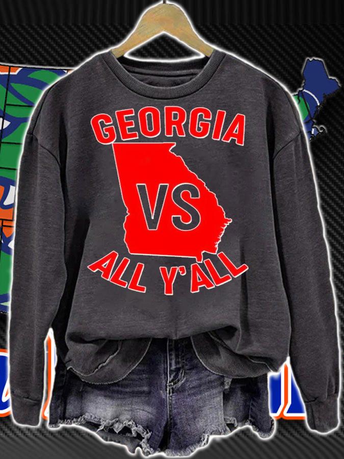 Georgia vs All Yall Football Fan shirt t-shirt sweatshirt