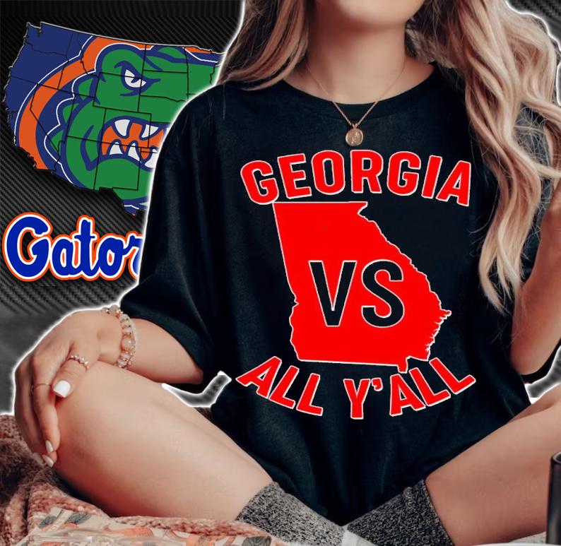 Georgia vs All Yall Football Fan shirt t-shirt woman shirt