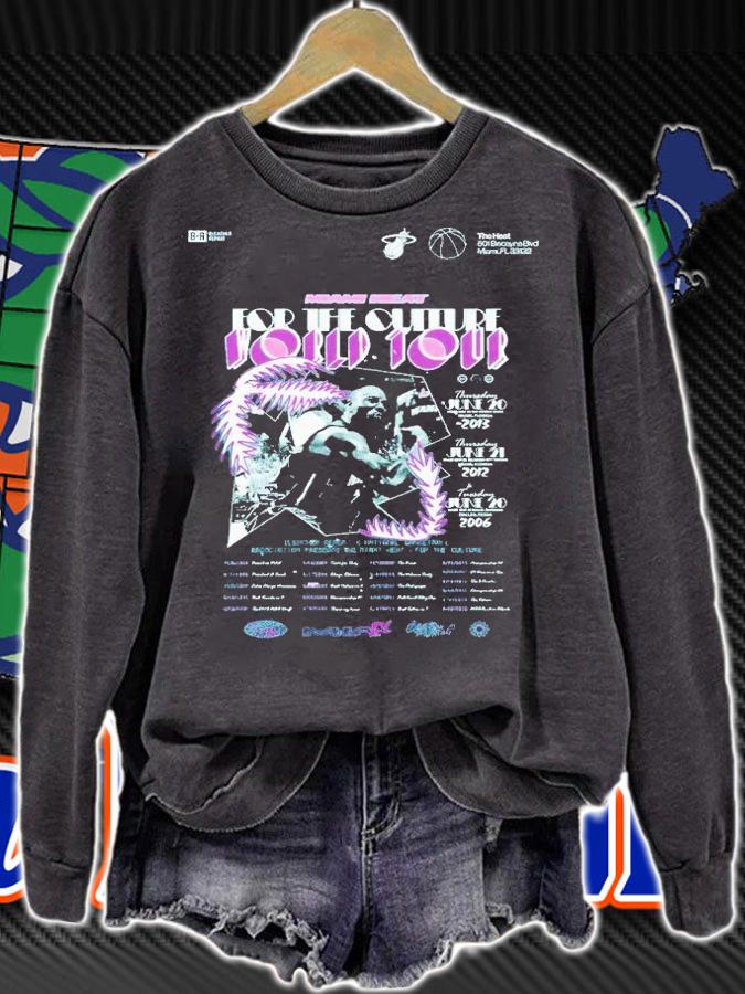 Heat World Tour Poster shirt t-shirt sweatshirt