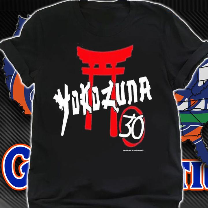 Heather Charcoal Yokozuna 30 Years Shirt t-shirt shirt