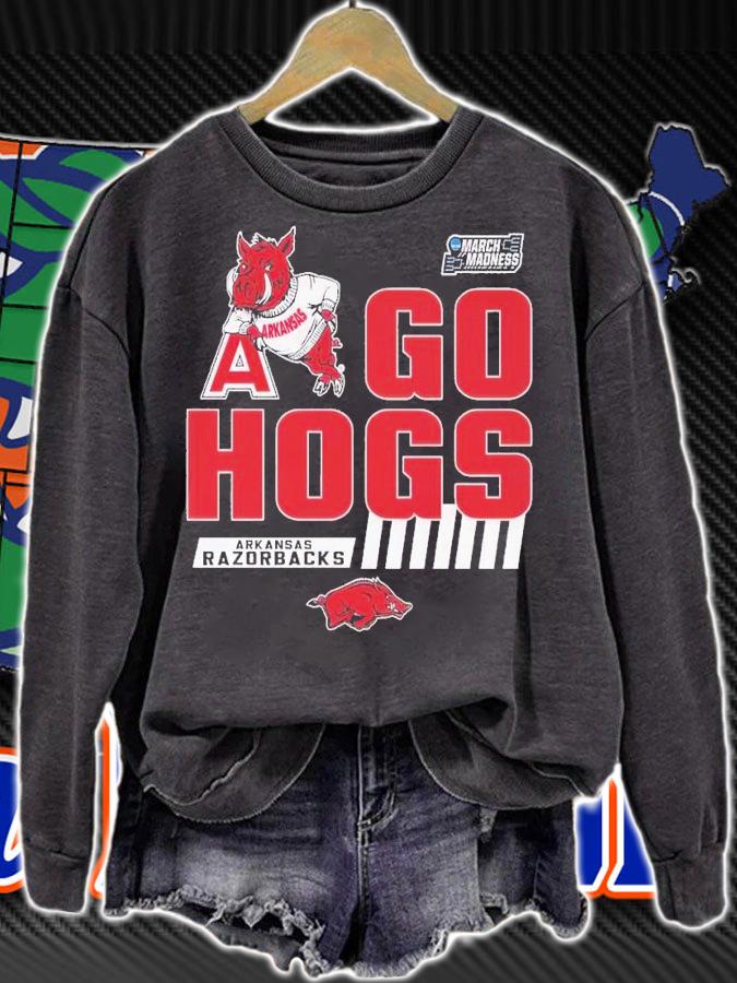 March Madness Go Hogs Arkansas Razorbacks shirt t-shirt sweatshirt