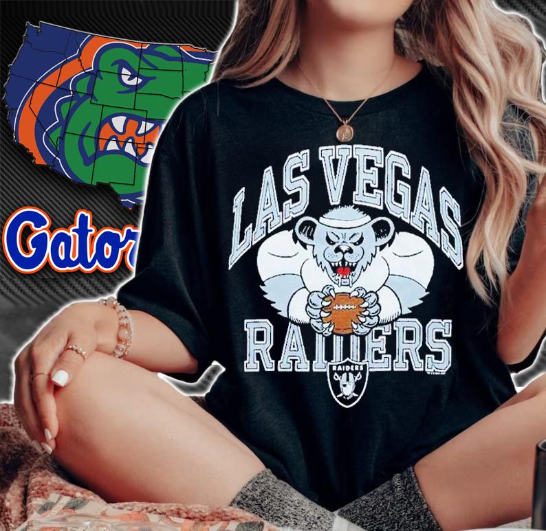 NFL X Grateful Dead X Las Vegas Raiders Shirt t-shirt woman shirt