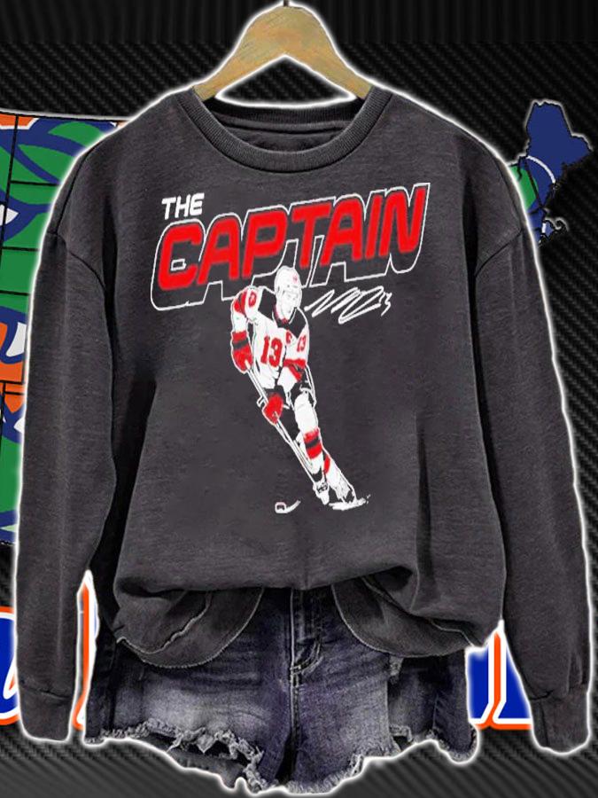 Nico Hischier The Captain Nico Signature Shirt t-shirt sweatshirt