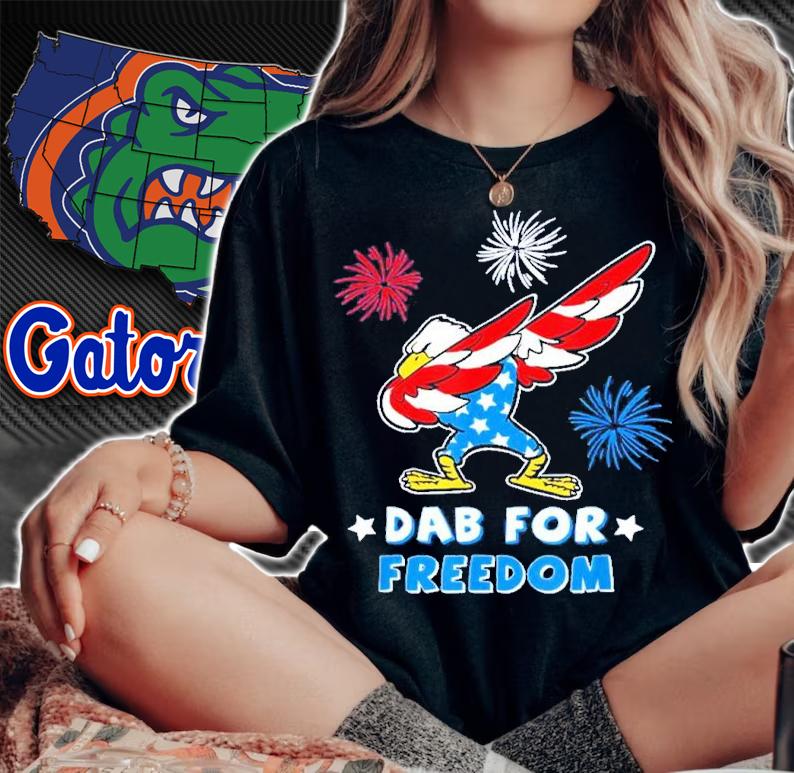 Dab For Freedom American Independence Shirt t-shirt