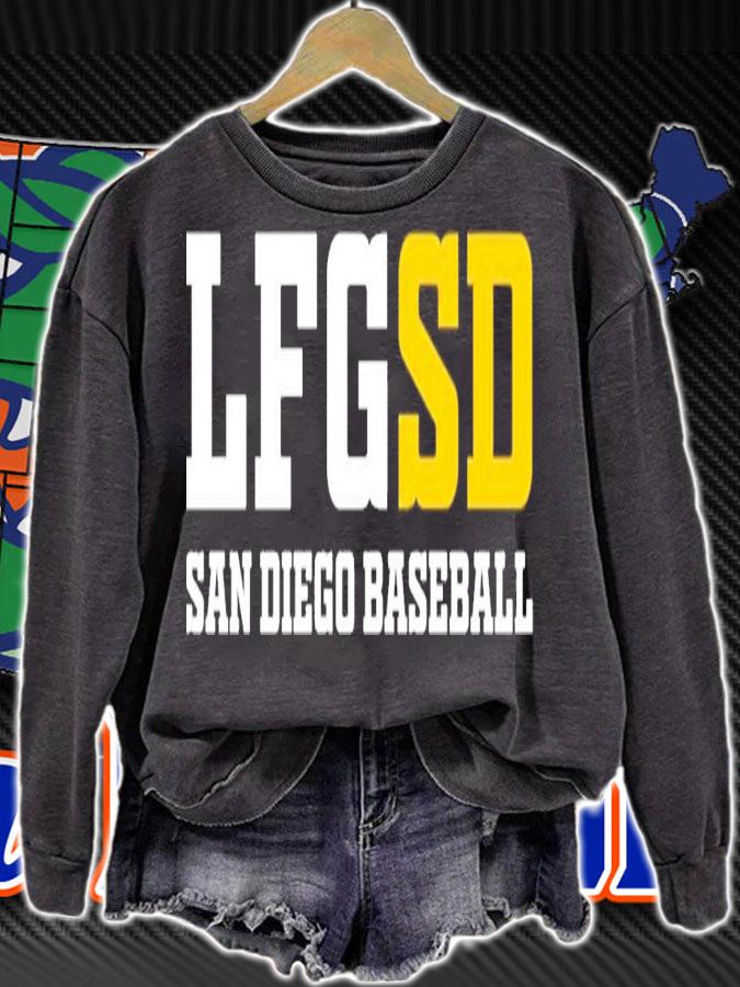 LFGSD Baseball Fan San Diego Sports T-Shirt t-shirt sweatshirt