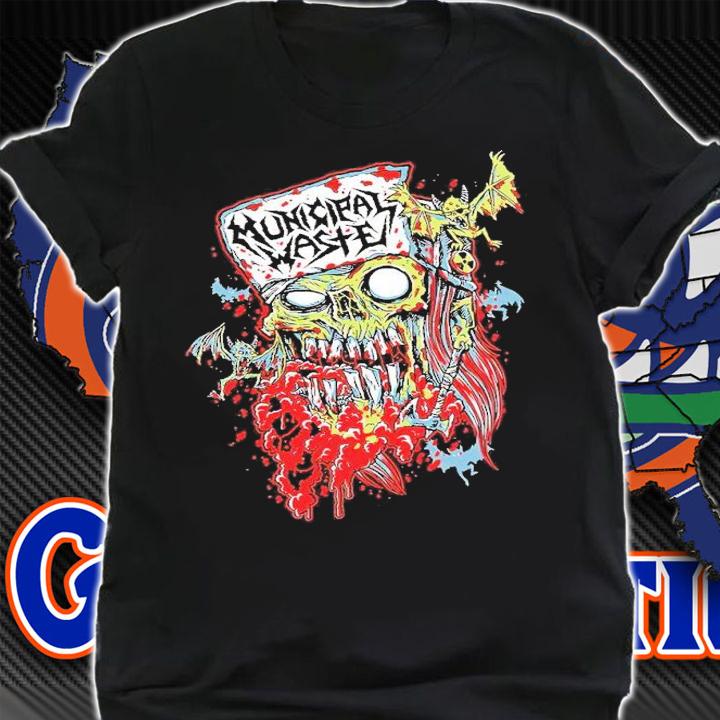 Municipal Waste Zombie Head shirt t-shirt