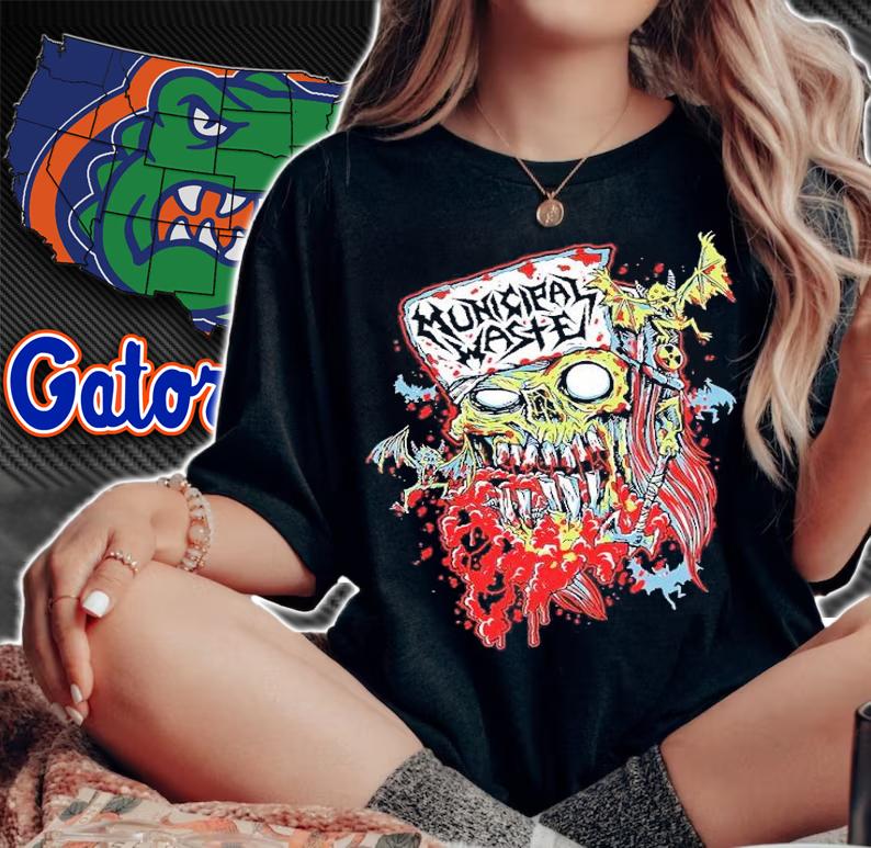 Municipal Waste Zombie Head shirt t-shirt