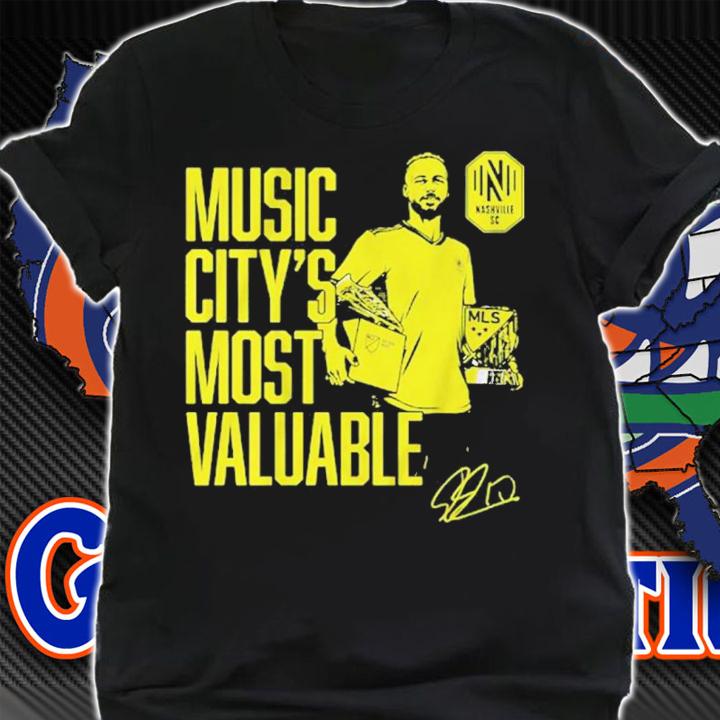 Nashville Sc Hany Mukhtar Music City's Most Valuable shirt t-shirt shirt