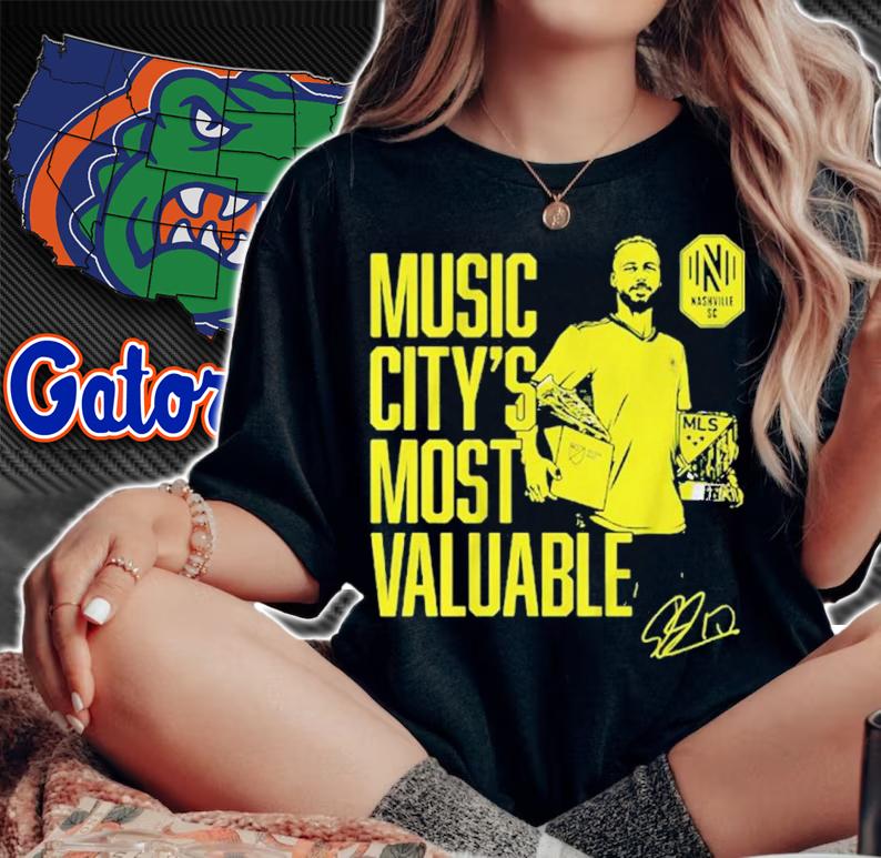 Nashville Sc Hany Mukhtar Music City's Most Valuable shirt t-shirt woman shirt