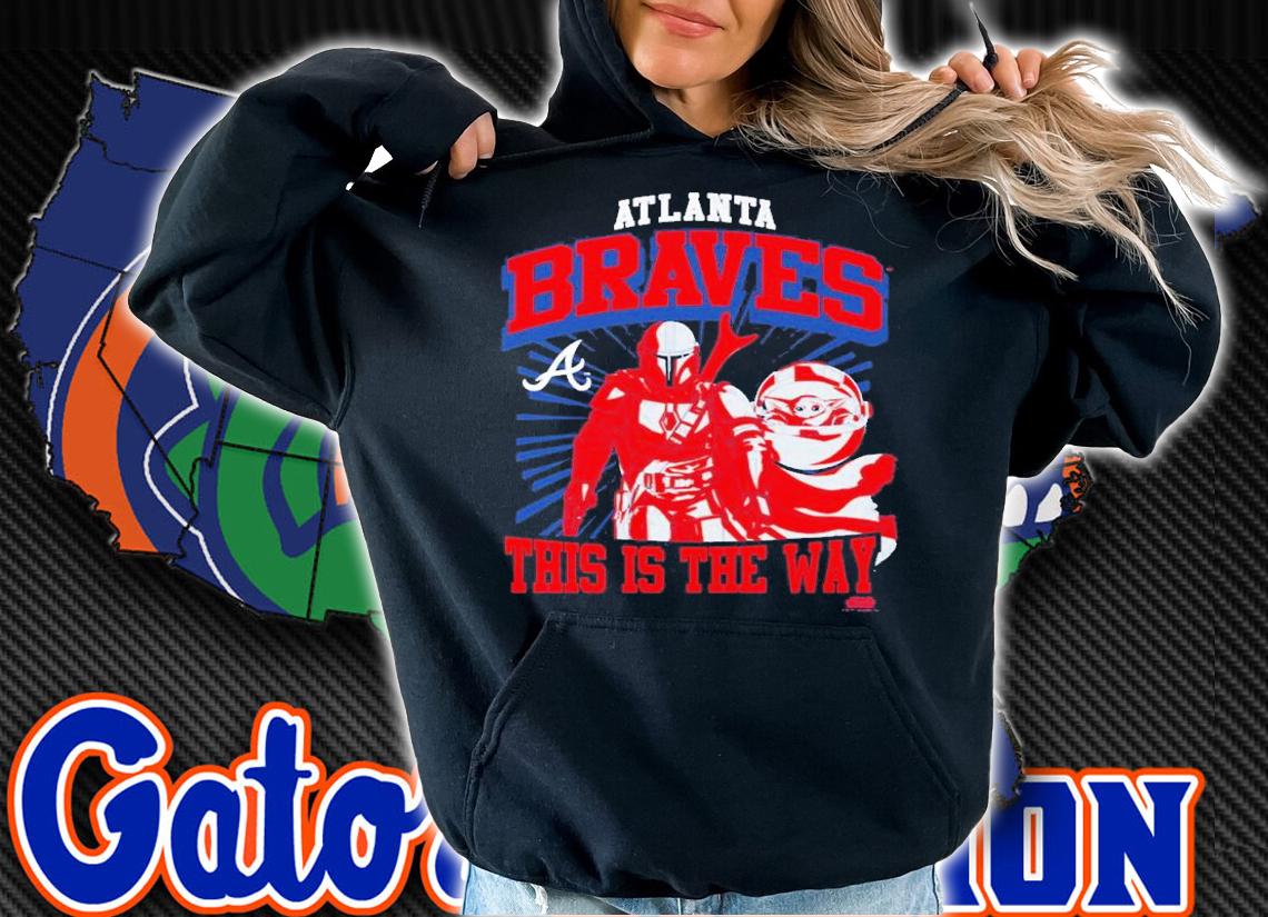 Atlanta Braves Youth Star Wars This is the Way shirt t-shirt