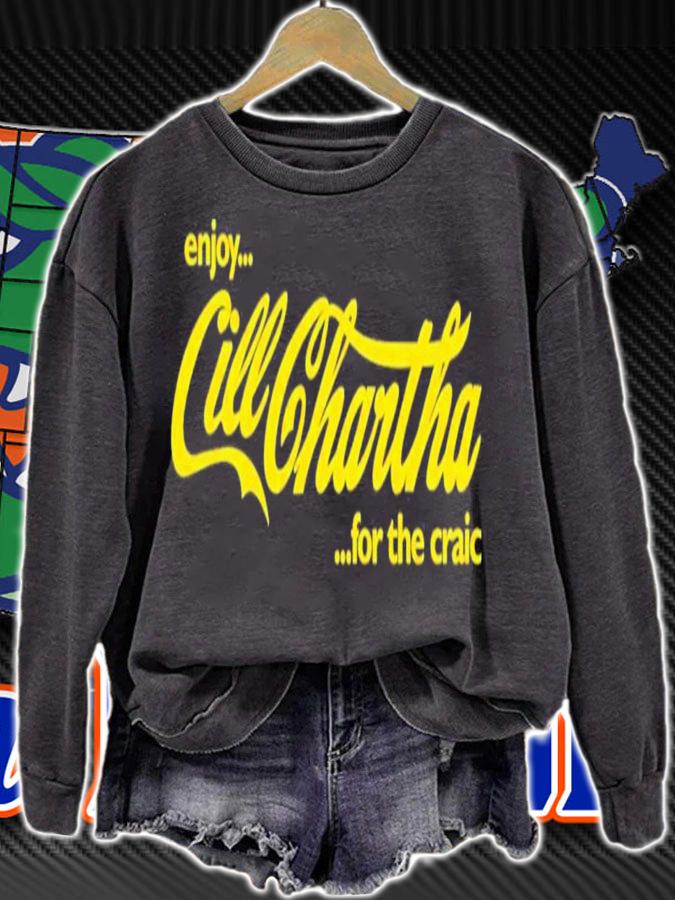 Enjoy Cill Chartha For The Craic Paul Clark T-Shirt t-shirt sweatshirt
