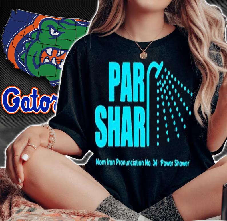Par Shar Norn Iron Pronunciation No 34 Power Shower Shirt t-shirt