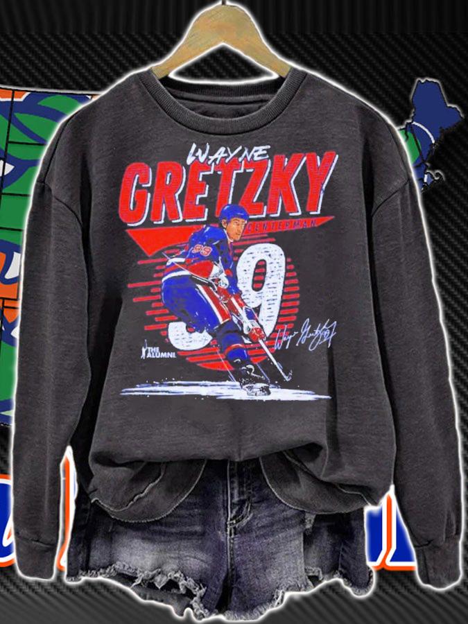 Wayne Gretzky Edmonton Comet Hockey Shirt t-shirt