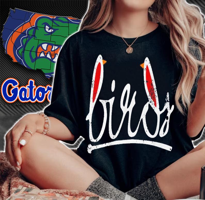 Birds on the Black Logo shirt t-shirt