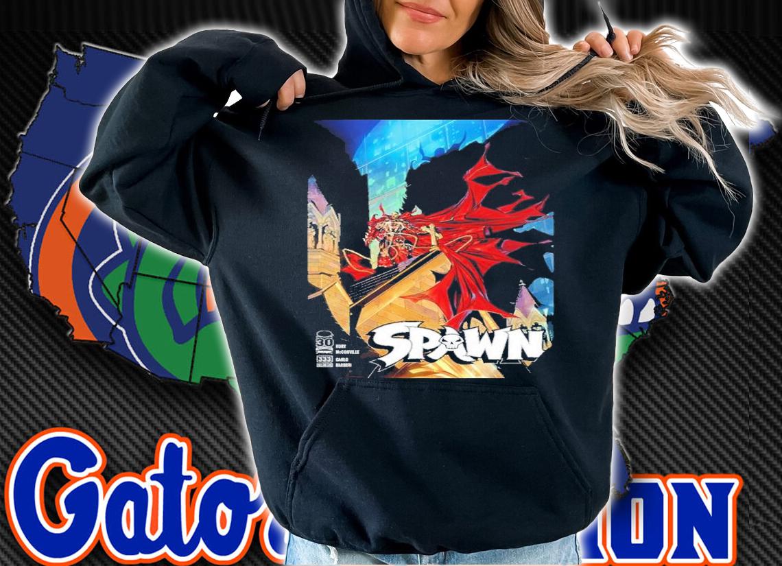 Carlo Barberi Spawn cover shirt t-shirt hoodie
