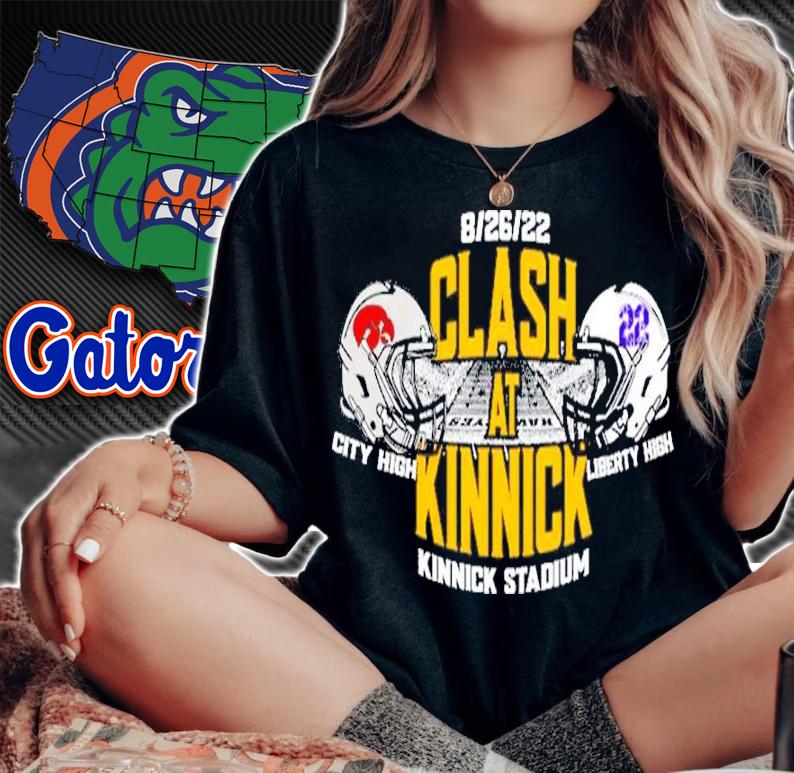 Clash At Kinnick City High And Liberty High 2022 Shirt t-shirt woman shirt