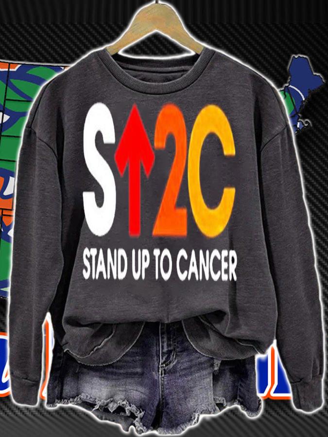 Logo Stand Up To Cancer shirt t-shirt