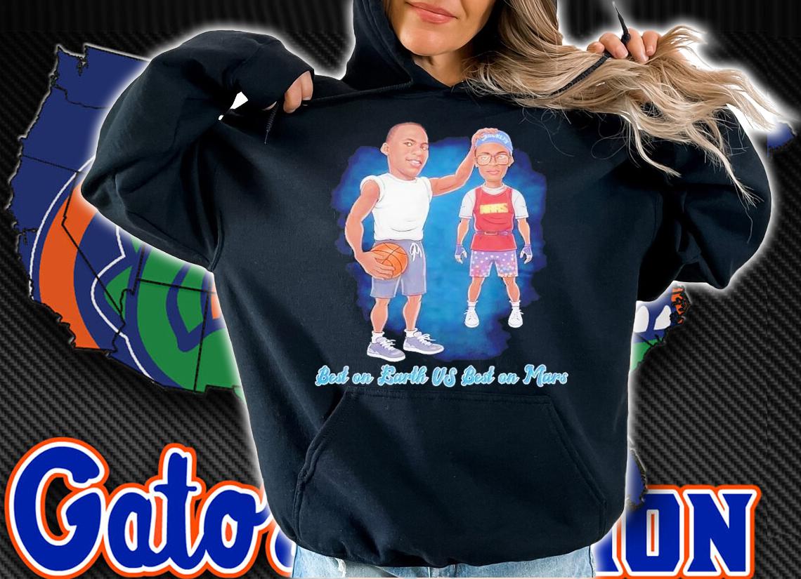 Michael Jordan and Mars best on Earth vs best on Mars shirt t-shirt