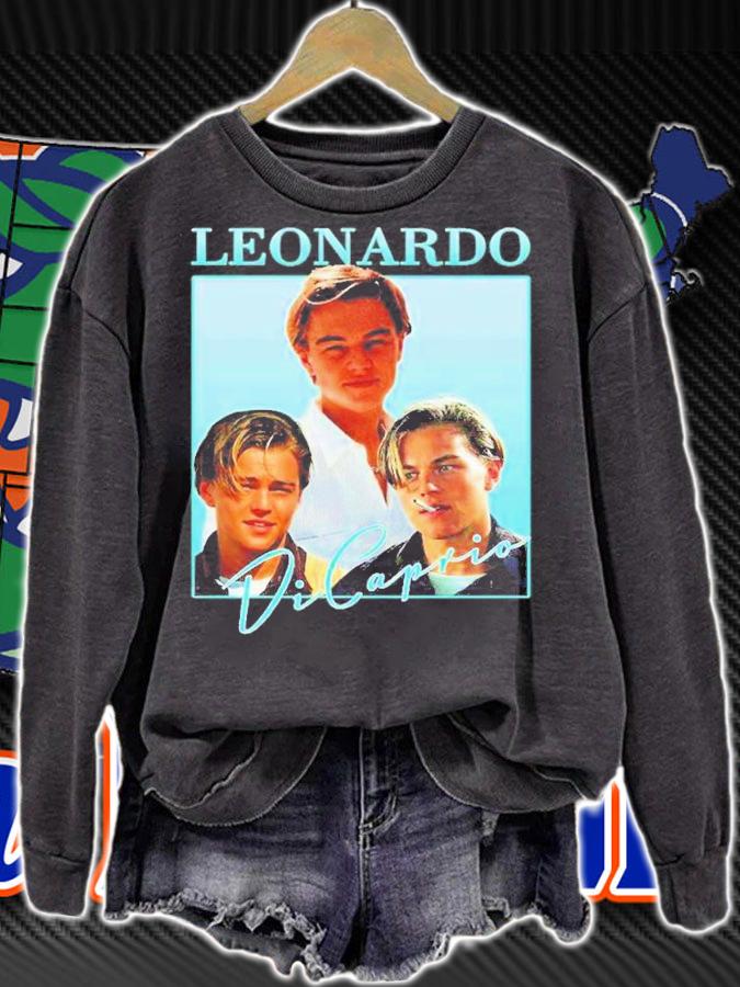 Leonardo DiCaprio Vintage Retro Shirt t-shirt sweatshirt