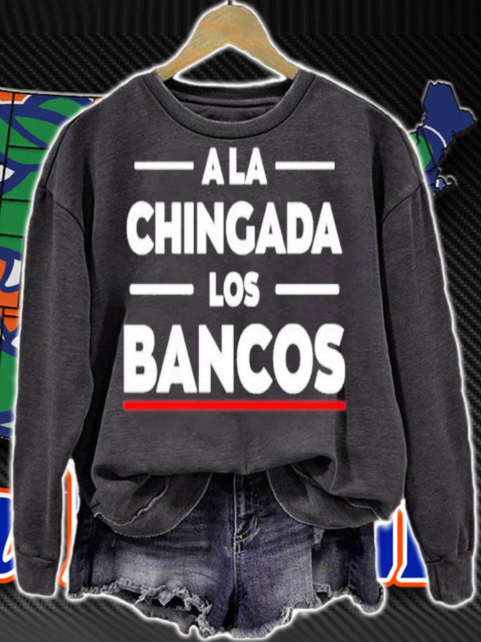 A La Chingada Los Bancos Max Keiser Bitcoin Pioneer Shirt t-shirt