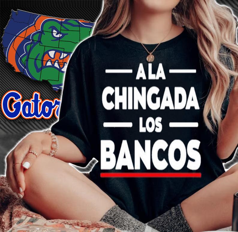 A La Chingada Los Bancos Max Keiser Bitcoin Pioneer Shirt t-shirt
