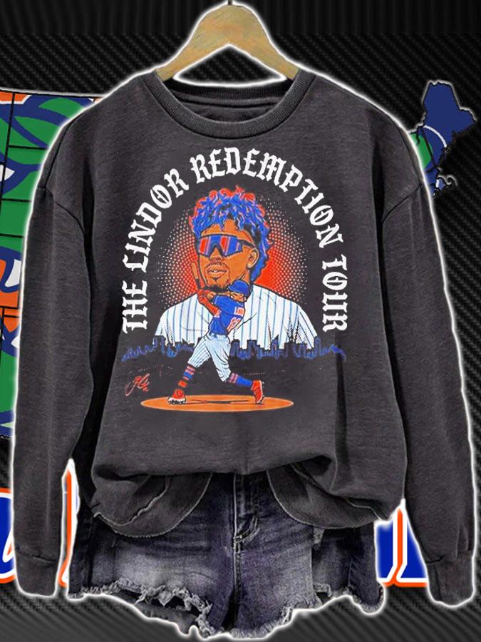 Athlete Logos Francisco Lindor Redemption Tour T-Shirt t-shirt