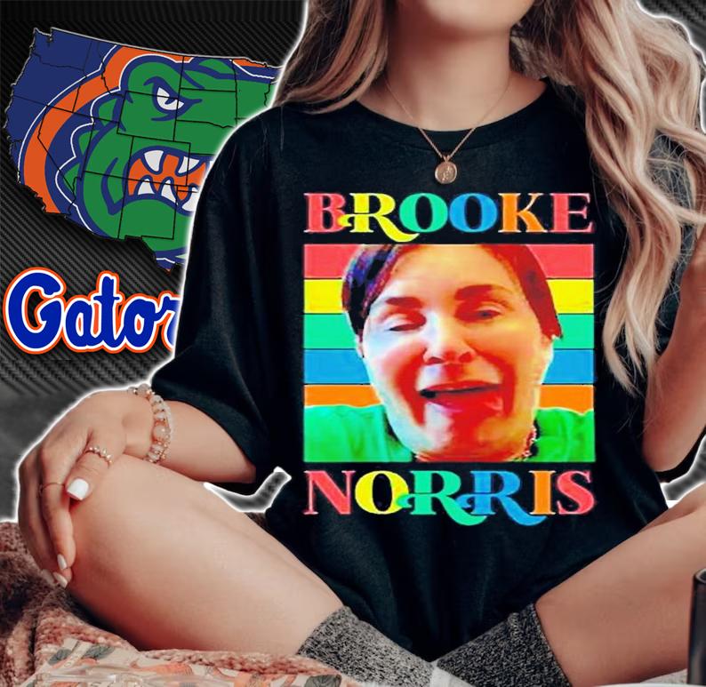 Brooke Norris Funny Colorful Shirt t-shirt