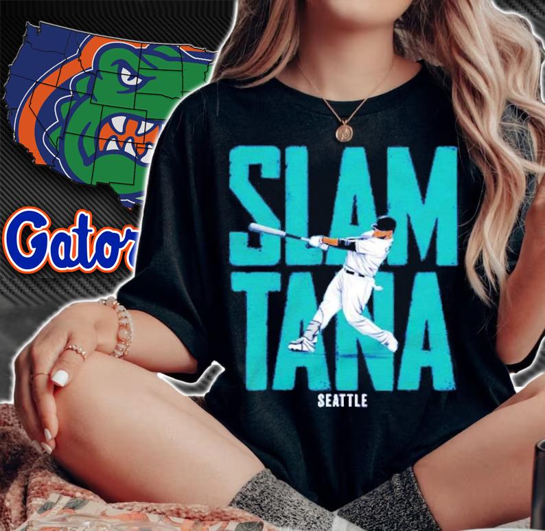 Carlos Santana Seattle Slamtana Baseball Shirt t-shirt