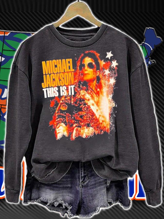 Michael Jackson Blood This Is It Tour 2009 Shirt t-shirt sweatshirt