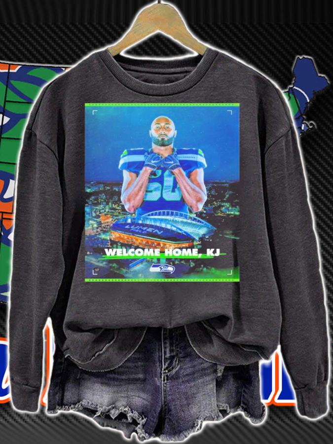 Seattle Seahawks Welcome Home KJ Wright Shirt t-shirt sweatshirt
