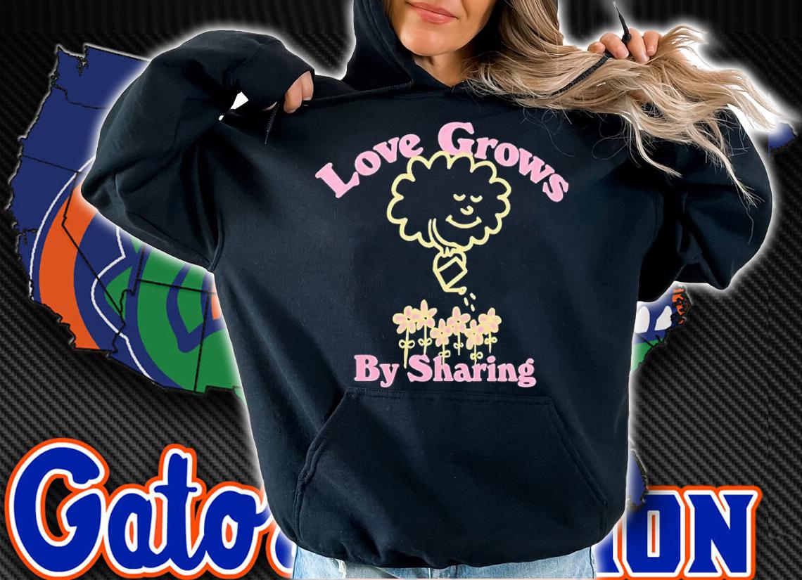 Something Bigger Love Grows By Sharing shirt t-shirt
